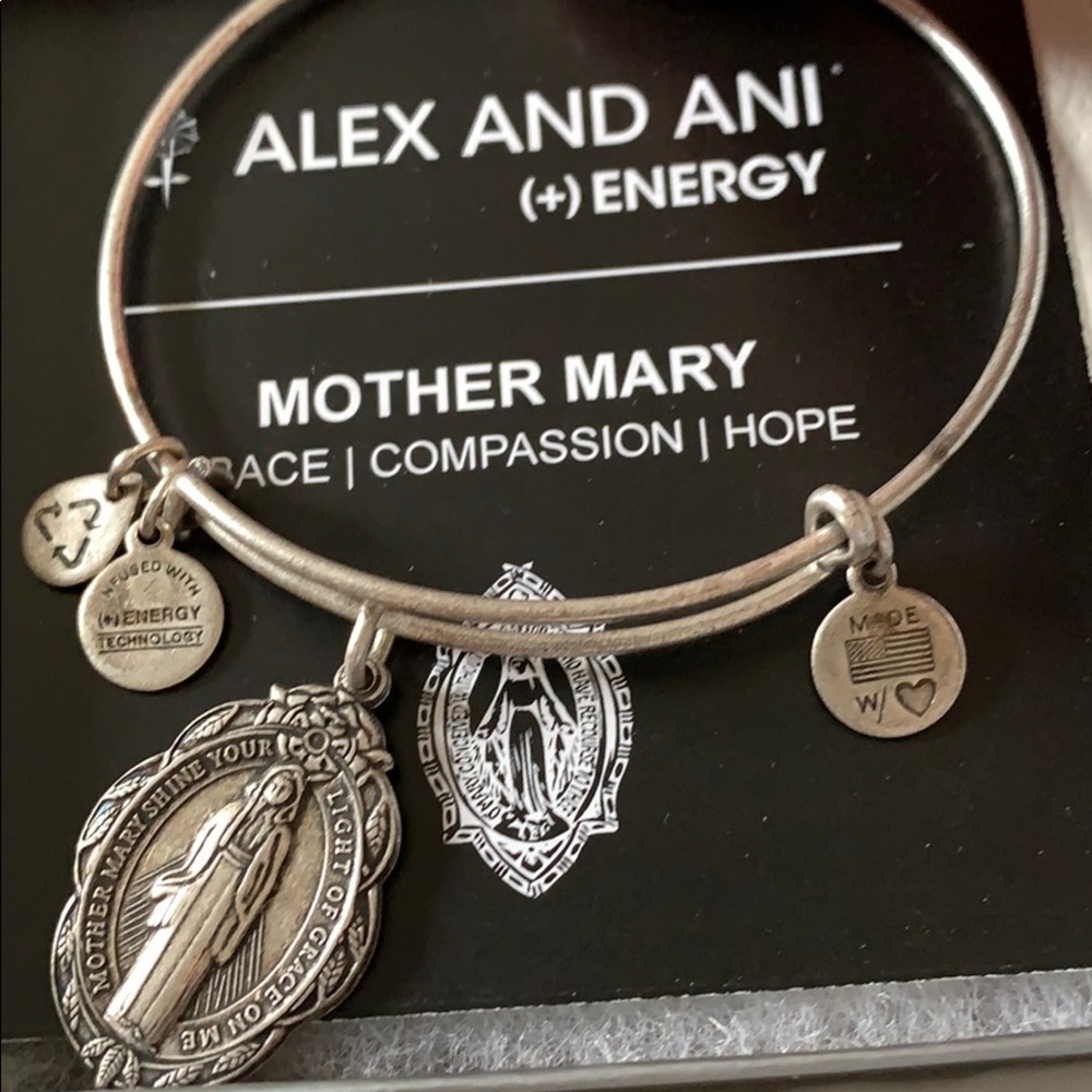 Mother Mary Alex and ani bracelet